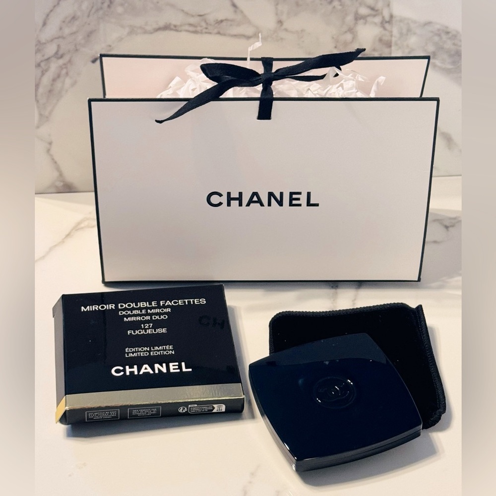 REDUCED NIB Chanel Miroir Double Facette limited edition mirror 127 FUGUEUSE - Picture 4 of 6